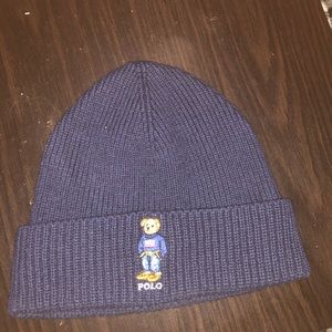 Polo bear winter hat great condition